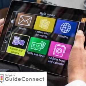 Supaprastinta programinė įranga „GuideConnect“